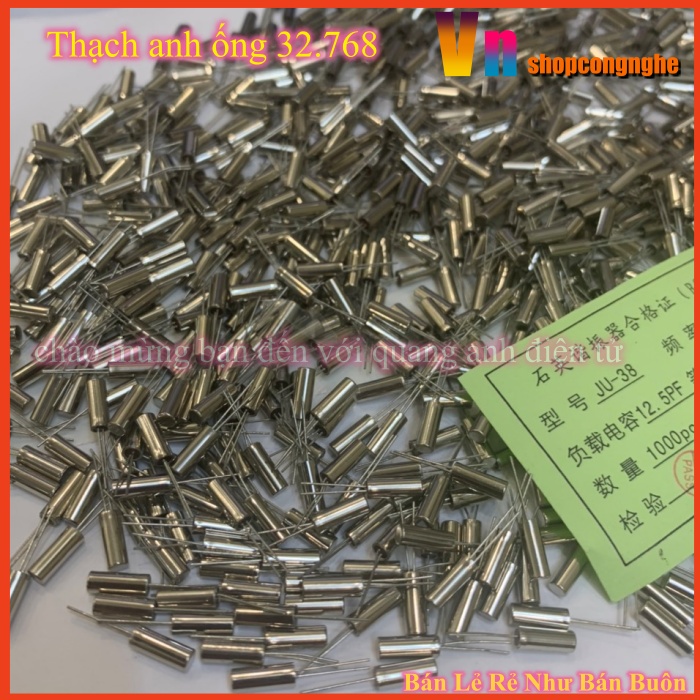 Combo 10 con thạch anh ống 32.768