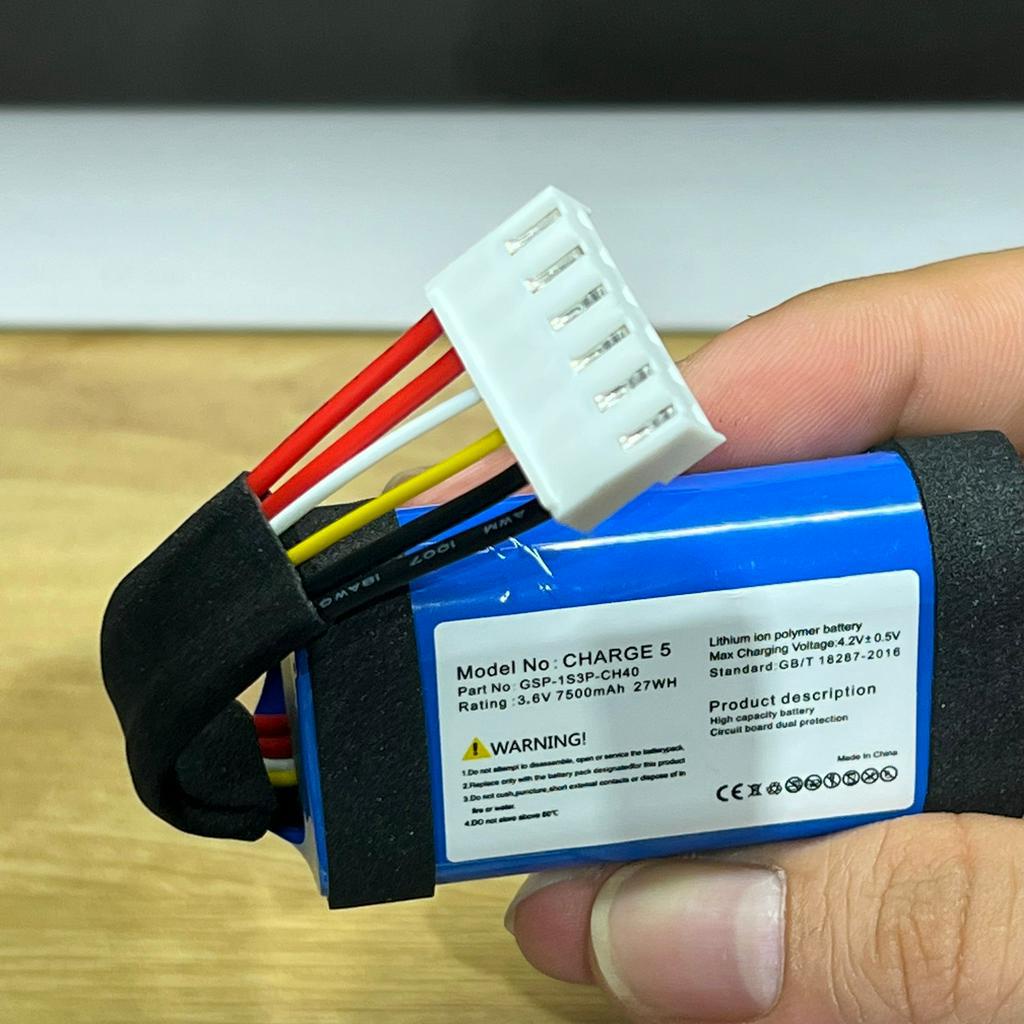 Thay Pin Loa JBL Charge 5. Pin thay thế loa bluetooth JBL charge 5- Dung lượng chuẩn hãng