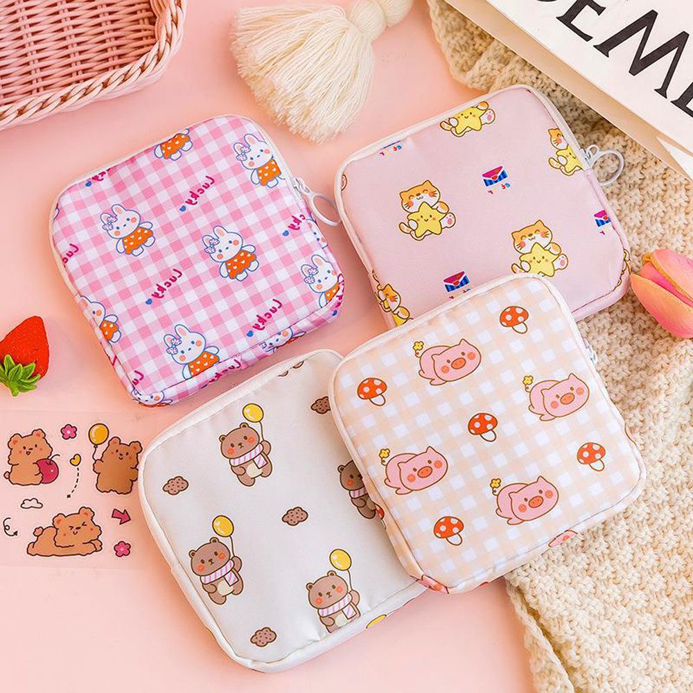 Túi Đựng Khăn Giấy Vệ Sinh / Mỹ Phẩm Du Lịch Mini Chống Thấm Nước Dành Cho Nữ