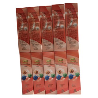 Combo 10 hộp dầu xoa bóp khớp Glucoaid & Omega3 cream màu đỏ Hàn Quốc 165ml, PP Sâm Yến 3A