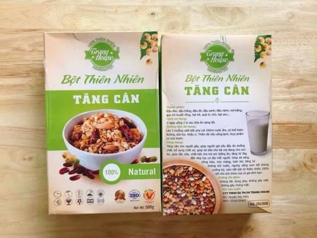 Bột tăng cân trang house 500gr ngày sx mới. | BigBuy360 - bigbuy360.vn