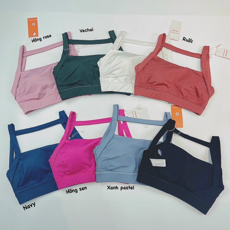 Áo Bra Cổ Vuông Hở Lưng