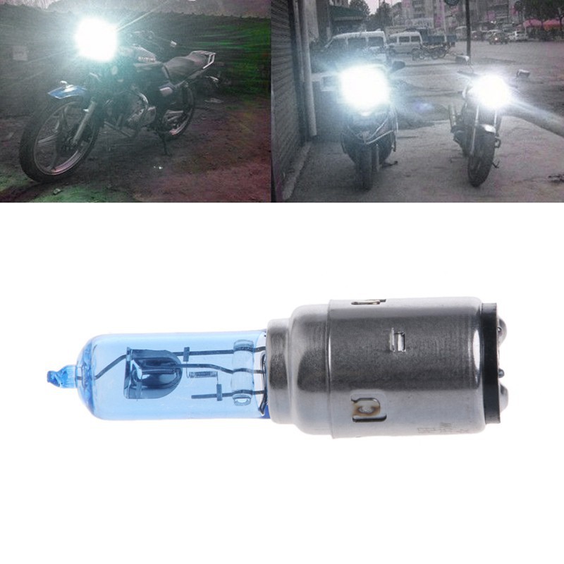 Đèn pha Xenon halogen 12V 35W BA20D cho xe máy