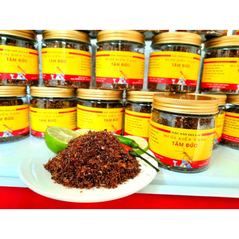 MUỐI KIẾN VÀNG NGUYÊN CON KHÔ NGON