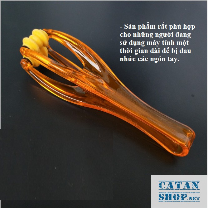 Dụng cụ lăn massage ngón tay mini tiện dụng cho mọi gia đình-GD402-Massage-tay