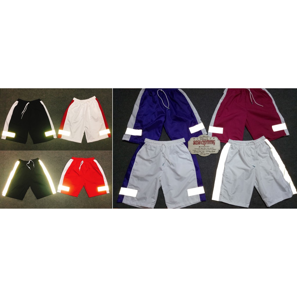 Tổng hợp quần short phản quang (size 30kg - 100kg )