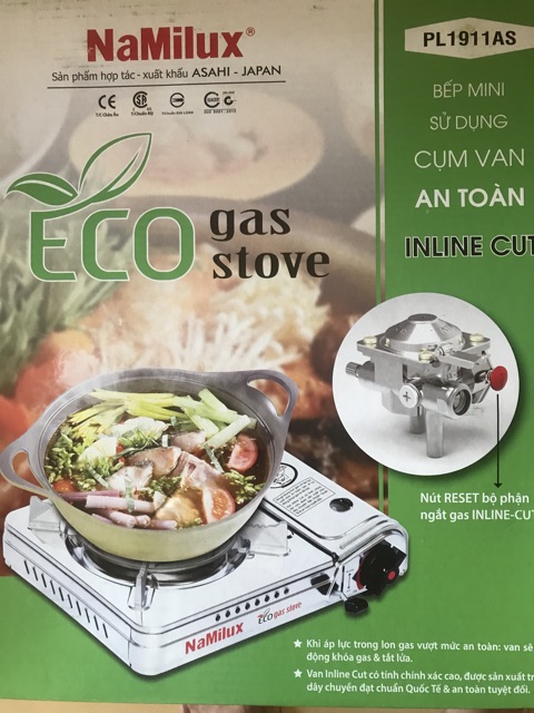 BẾP GAS MINI NAMILUX (Tiết kiệm gas)