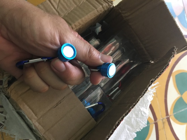 Móc nam châm hít bi