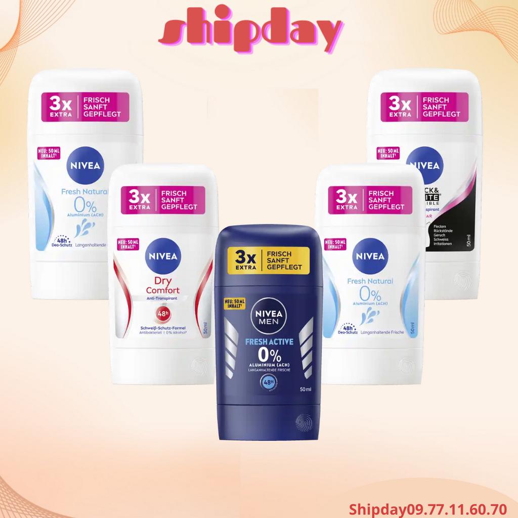 Sáp Ngăn Mùi NIVEA Hương Thơm Dịu Nhẹ 50ml(Hang Đức)
