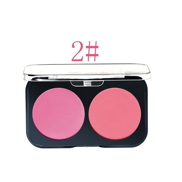 🌈🍓🐝 Hộp Phấn Má Hồng 2 Ô Lameila 5006 Kèm Cọ Tiện Lợi -W186-D7T1 | BigBuy360 - bigbuy360.vn