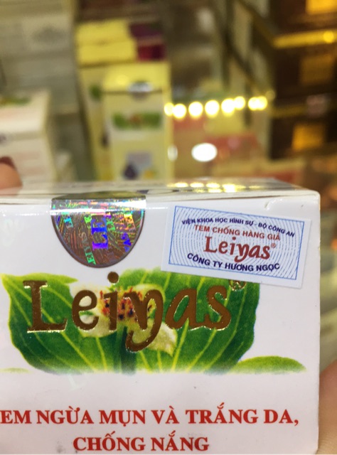 [CHÍNH HÃNG][ẢNH THẬT] Kem ngừa mụn, trắng da và chống nắng Leiyas 5gram và 10gram | BigBuy360 - bigbuy360.vn