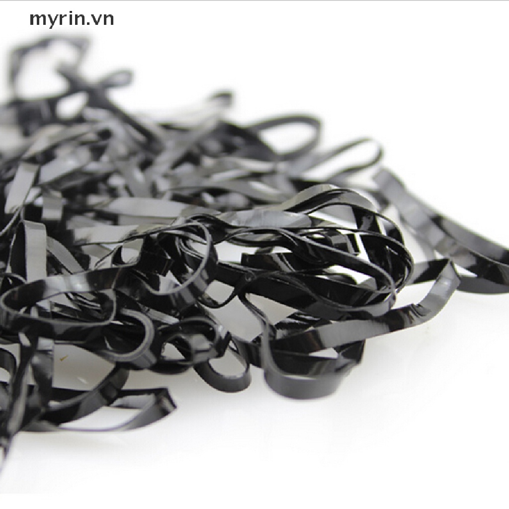 Set 400-500 Dây Chun Buộc Tóc Co Giãn Nhiều Màu Sắc Dễ Thương Cho Bé Gái