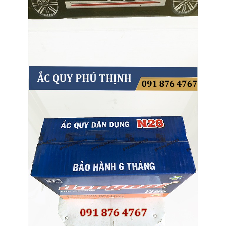 Ắc quy Đồng Nai 12V-28Ah N28