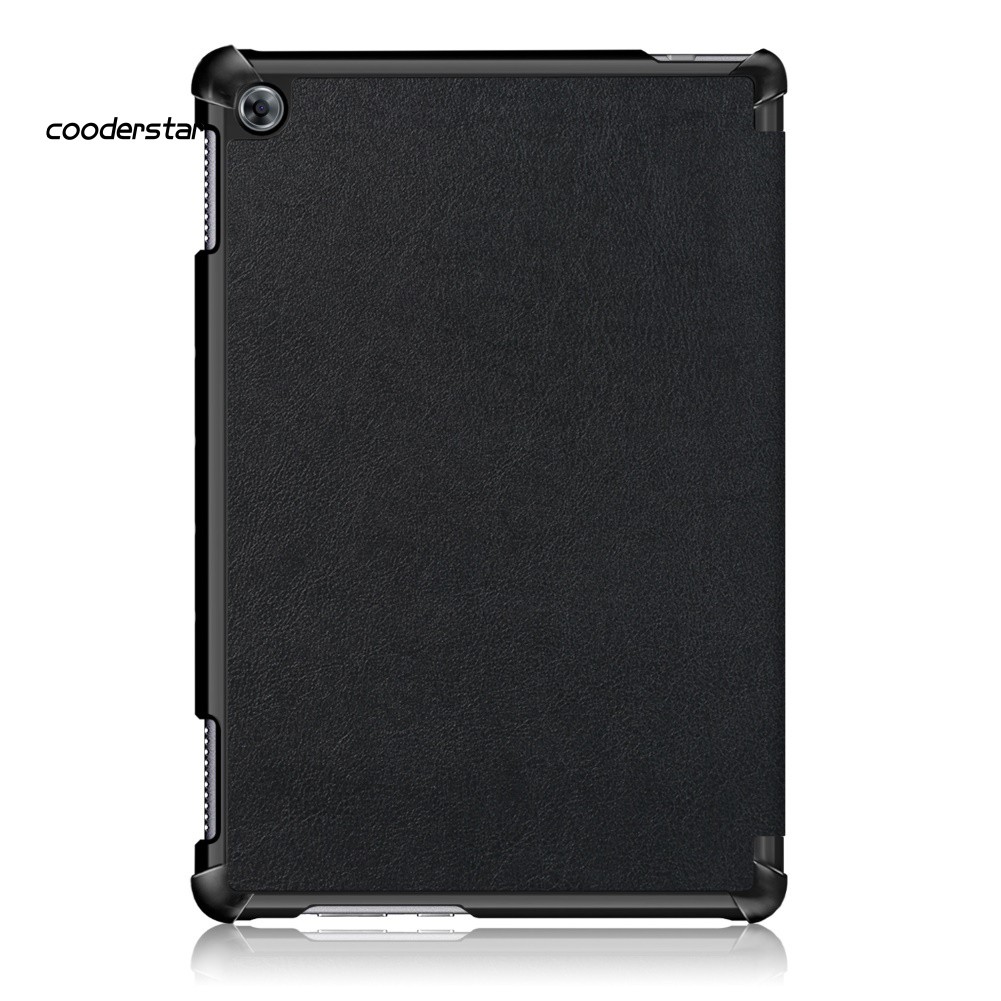 Bao Da Nắp Gập Kiêm Giá Đỡ Cho Huawei Mediapad M5 Lite