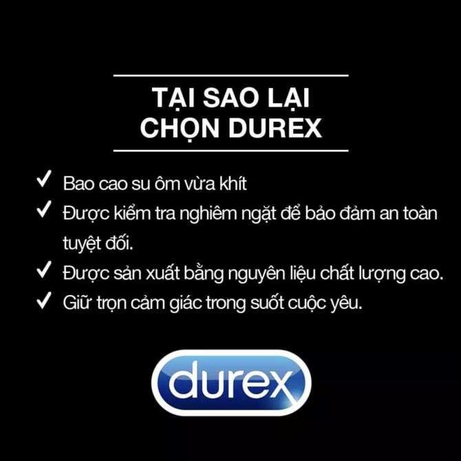 [Hộp 12 bao] Combo 2 hộp bao cao su kéo dài thời gian quan hệ Durex Performa - Tặng 1 hộp 3 bao cùng loại (Chính hãng)