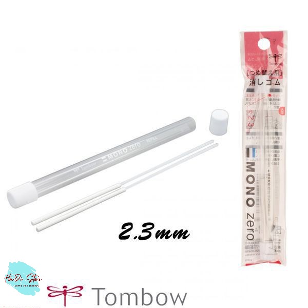 [HADI] Bút gôm bấm/Ruột gôm refill TOMBOW MONO ZERO đầu tròn (Mã SP:TB-G-MoZeRou;TB-R-MoZeRou)