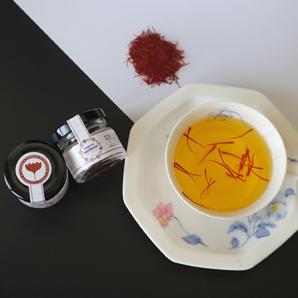 Combo 5 hộp saffron nhụy hoa nghệ tây Kingdom Iran thượng hạng - 5 hộp 1 gram