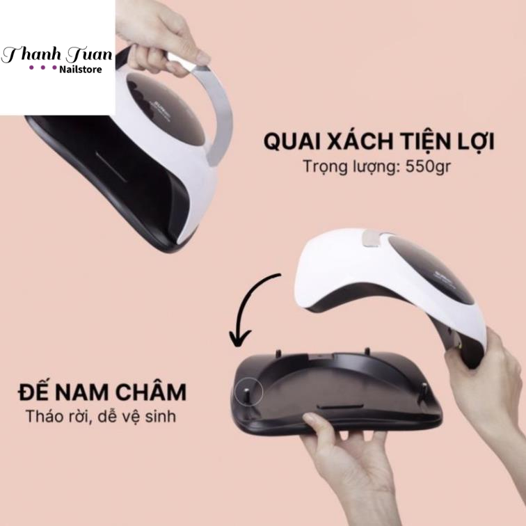 Máy hơ gel Sun BQ5T 120w 36 bóng - hàng chính hãng  - Phụ kiện đồ nail