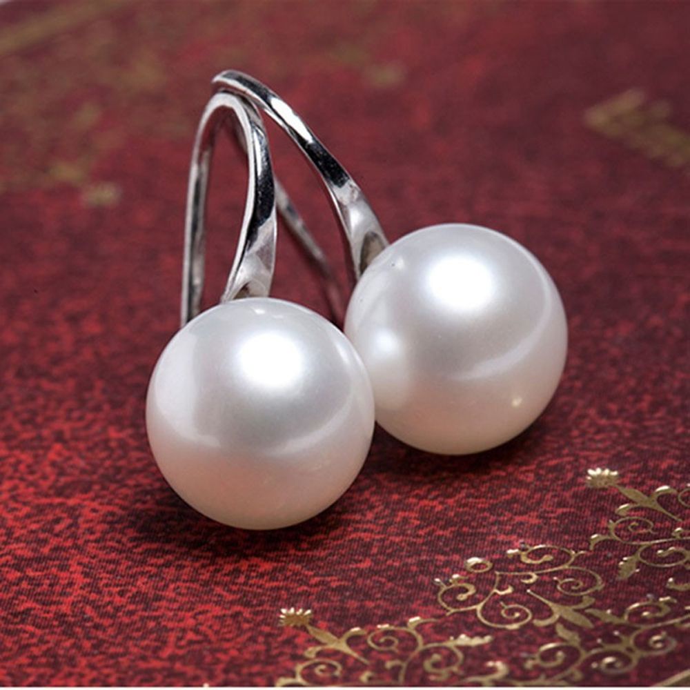 1 Đôi Bông Tai Ngọc Trai Thời Trang Nữ Tính