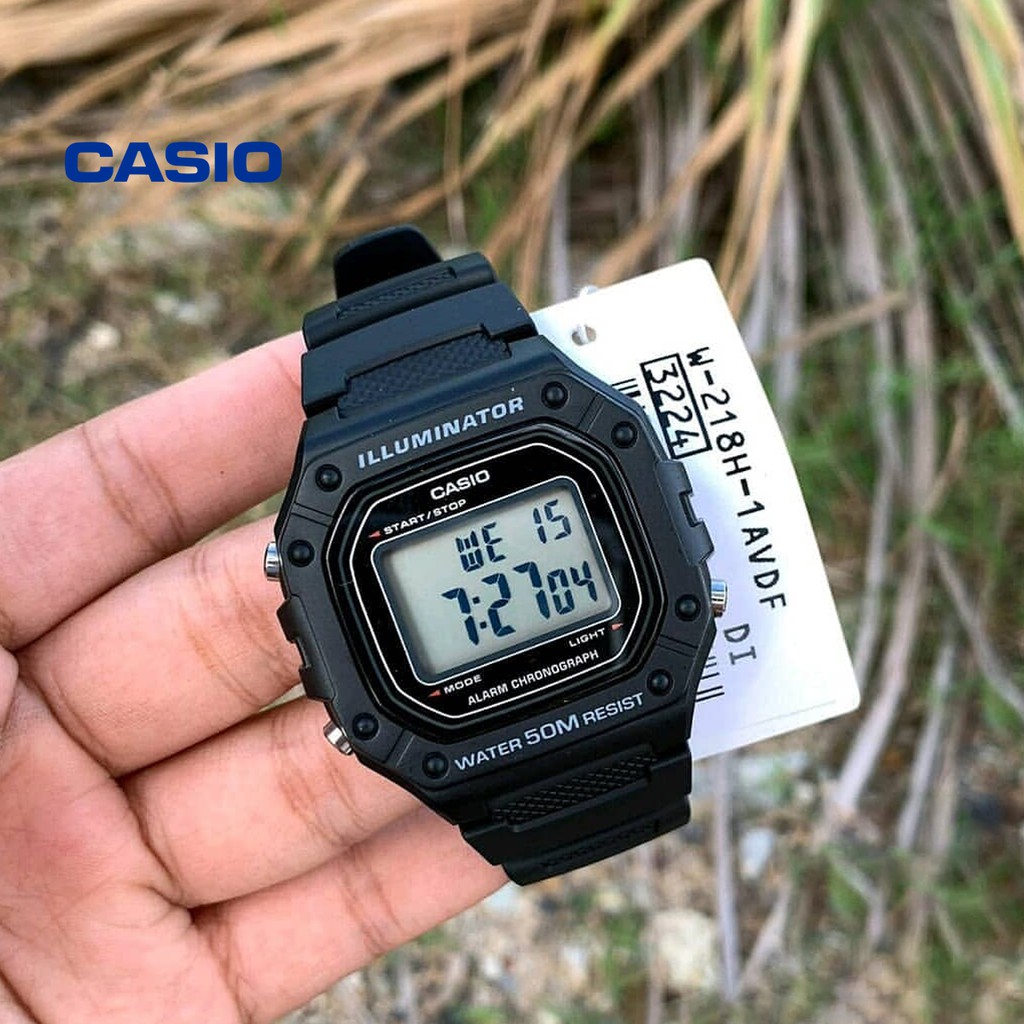 Đồng hồ nam CASIO W-218H-1AVDF/W-218H-2AVDF chính hãng - Bảo hành 1 năm, Thay pin miễn phí