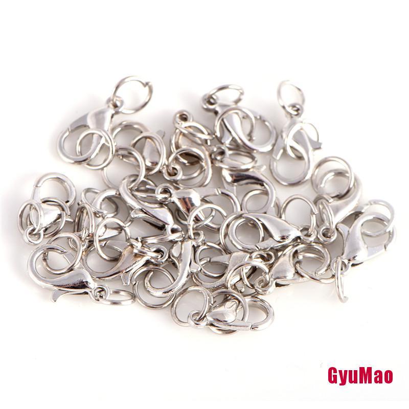 Bộ 20 Móc Cài Càng Cua Bằng Hợp Kim Dùng Làm Đồ Trang Sức DIY