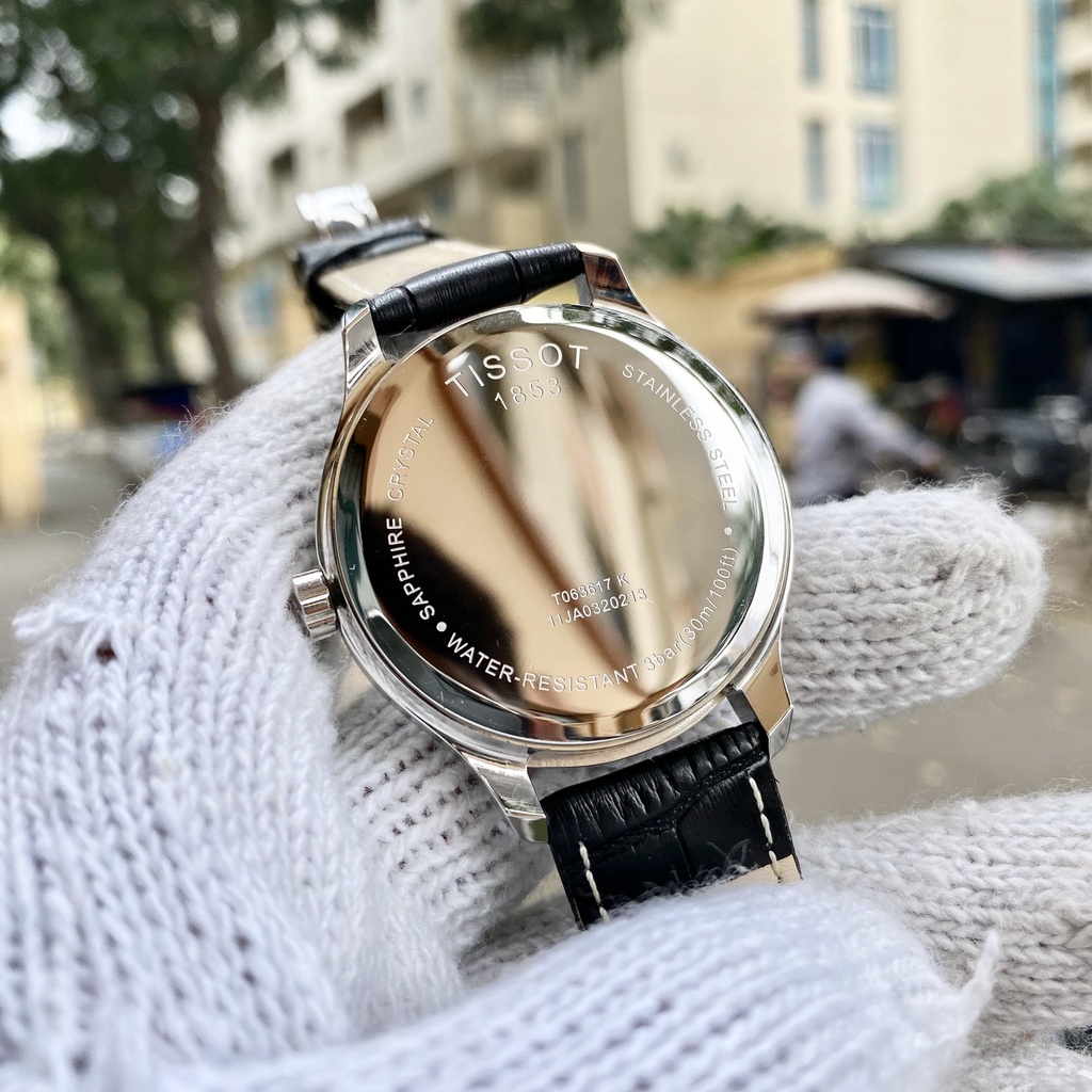 Đồng Hồ NAM T045TT Chống Xước, Chống Nước TUYỆT ĐỐI - TẶNG 1 Vòng Đá tỳ Hưu + 2 pin AG4