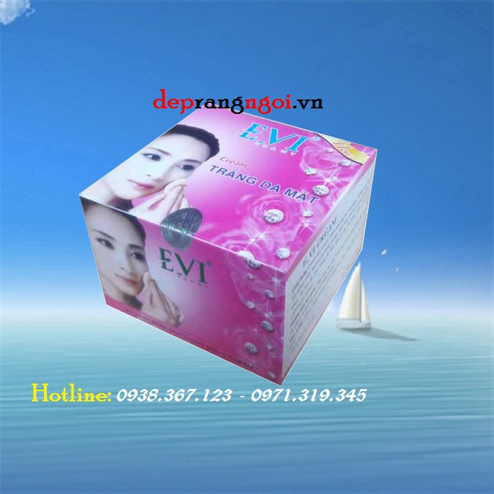 Kem trắng da mặt EVI 30g