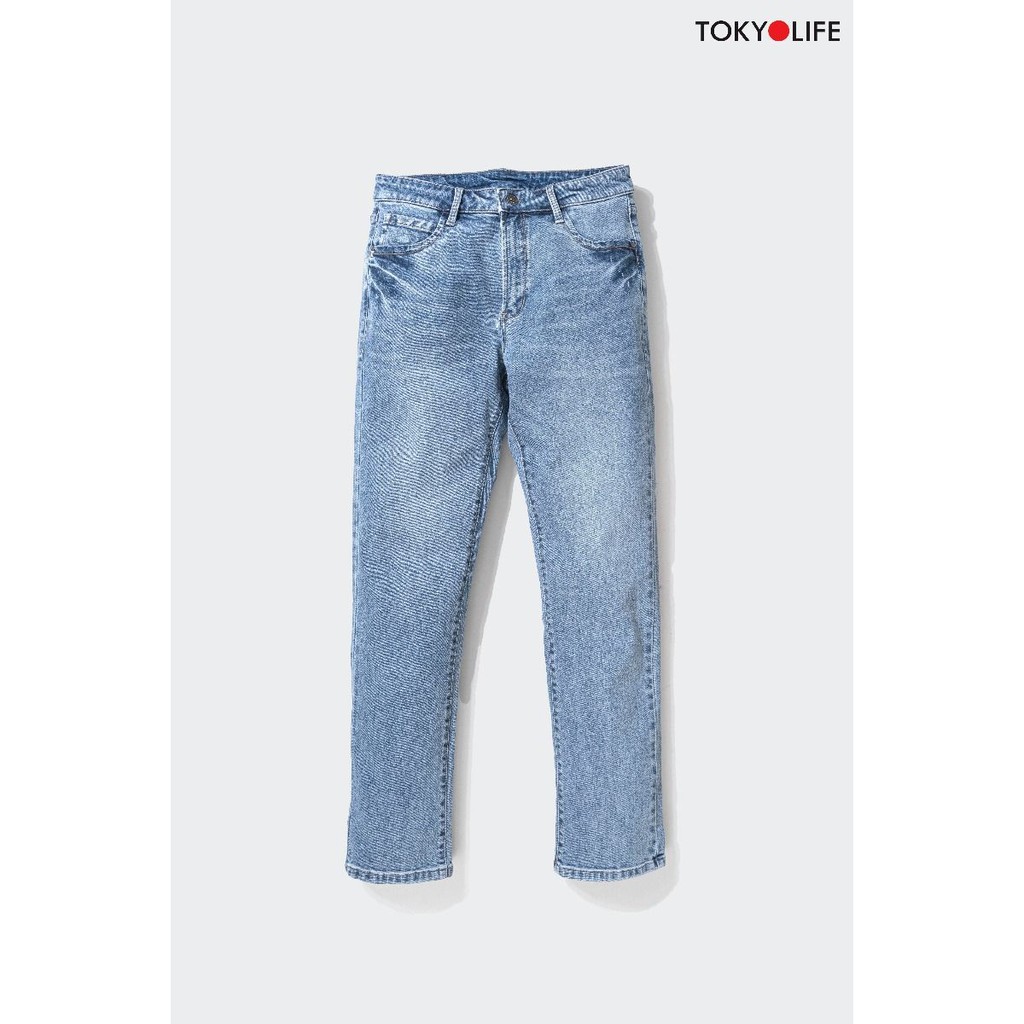 [Mã WABRTKL12 giảm 10% đơn 250K] Quần Jeans Nam TOKYOLIFE ống đứng I7JEA009I | BigBuy360 - bigbuy360.vn