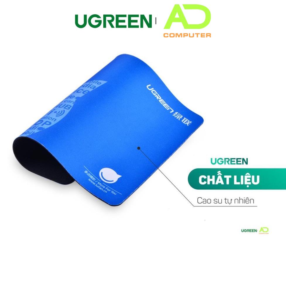 Miếng/ Đế lót chuột tốc độ cao UGREEN LP126 - Hàng phân phối chính hãng - Bảo hành 18 tháng