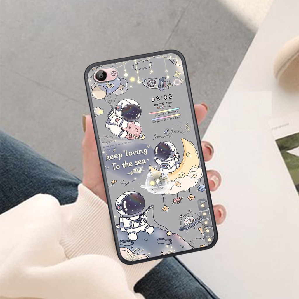 Ốp Lưng VIVO Y53 - Y55 - Y66/Y67/Y69 - Y71 - Y81/Y81S/Y83  , In Hình Phi Hành Astronauts  Phong Cách, Đẹp.