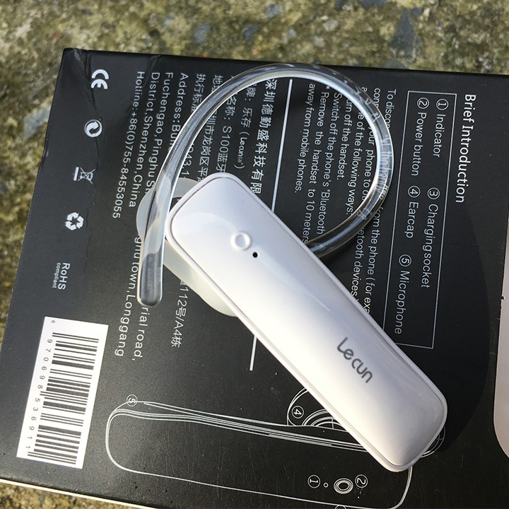 Tai nghe Bluetooth Lecun S100 chính hãng