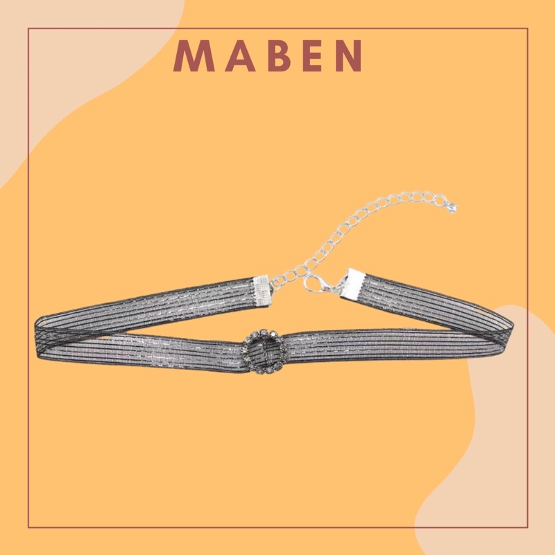 Choker ren đính đá - Maben