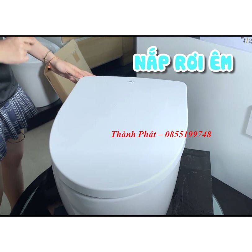 [CHÍNH HÃNG] NẮP BỒN CẦU ĐÓNG ÊM INAX CF952VS, DÙNG CHO BỒN CẦU AC952VN, AC1052VN