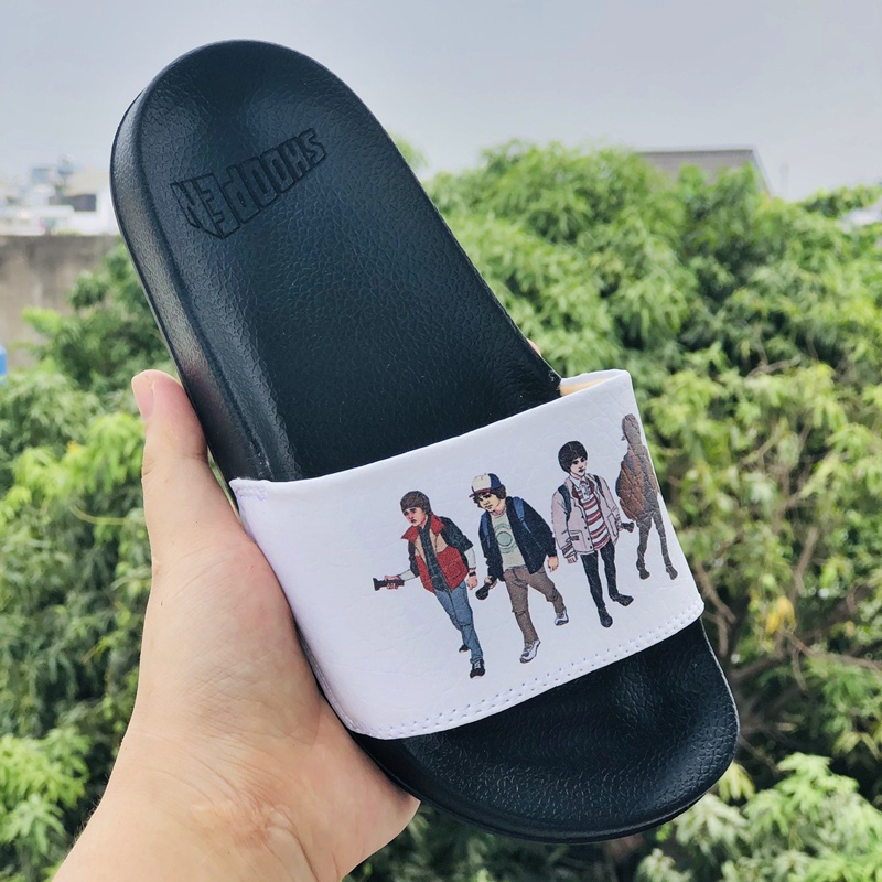 Dép 𝐒𝐇𝐎𝐎𝐏𝐄𝐍❤️FULL BOX + FREESHIP❤️ dép mlb shoopen abc bóng chày quai ngang thể thao nam nữ chất xịn kèm tag mác,đen ắng