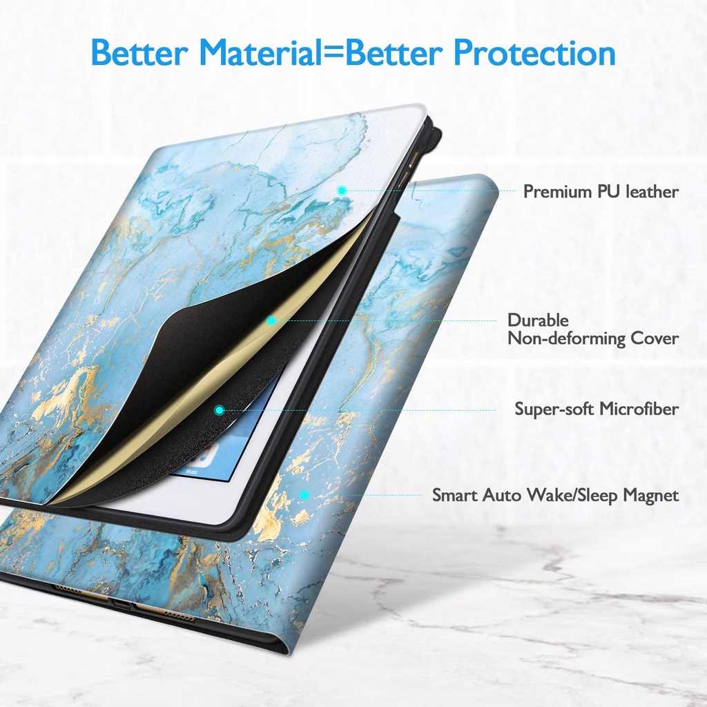 Bao Da Máy Tính Bảng PU Nắp Lật Nam Châm Thông Minh Cho Samsung Galaxy Tab S8 Plus Tab S7 FE S7+ A8 10.5 A7 Lite S7 FE