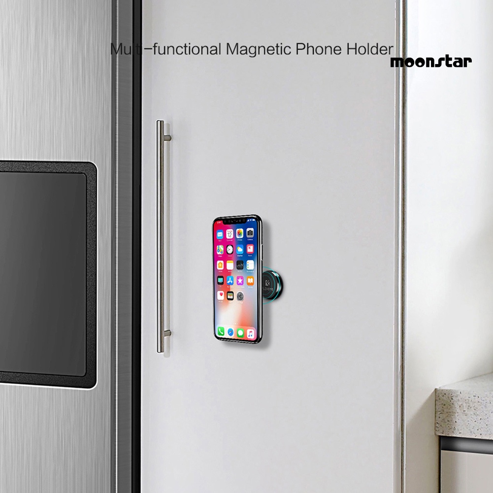 Mnmoonstar Đế Nam Châm Giữ Điện Thoại Trên Xe Ô Tô Đứng