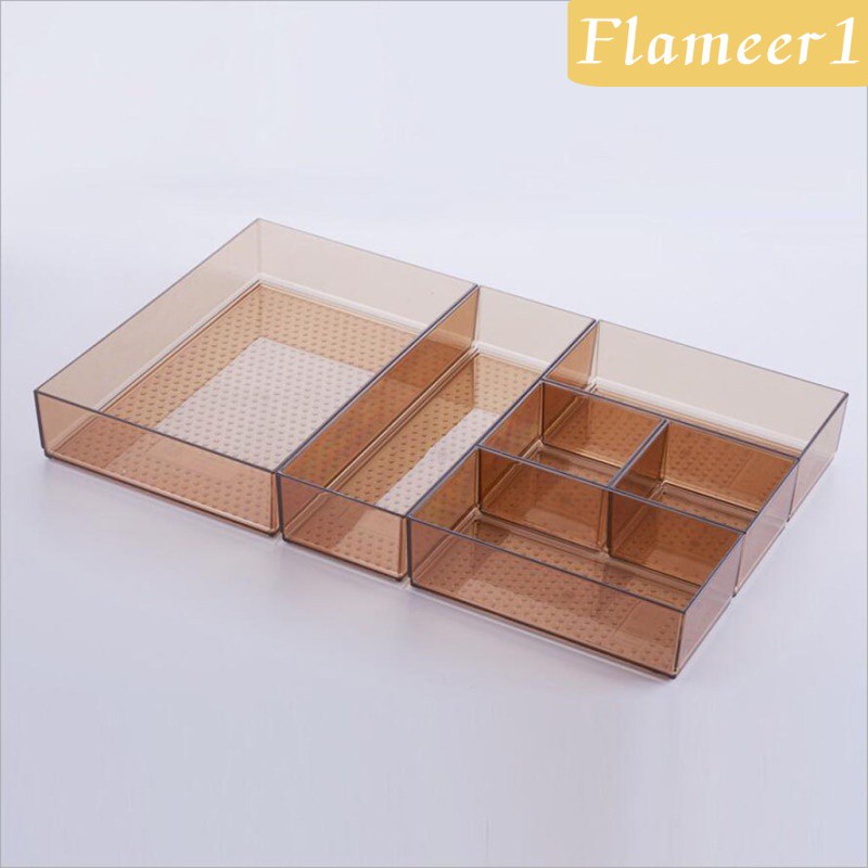 Hộp Đựng Đồ Chia Ngăn Kéo 1 [Flameameer1] Sắp Xếp Gọn Gàng