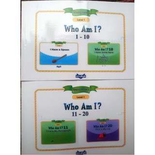 Who I am bộ 2c dành cho bé 3-9y - Bước đầu cho bé tiếp thu tiếng anh