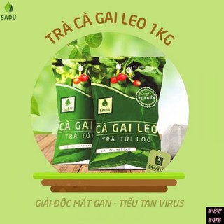 1kg Trà túi lọc CÀ GAI LEO SADU (4 bịch x 250g)