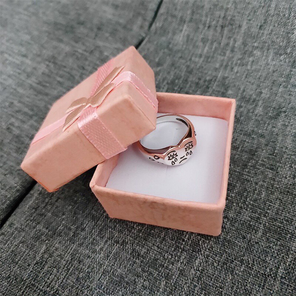 Nhẫn Hình Trái Tim Phối Dây Xích Thời Trang Cho Nữ