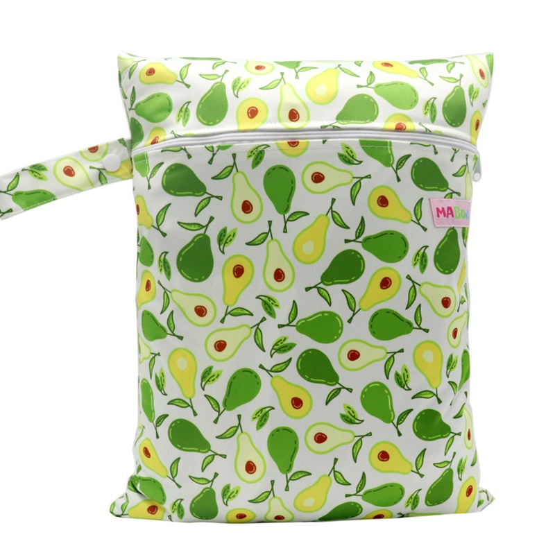 Túi Đựng Tã Lót Bằng Vải Cỡ Lớn Có Thể Tái Sử Dụng Kèm Nút Cài Tiện