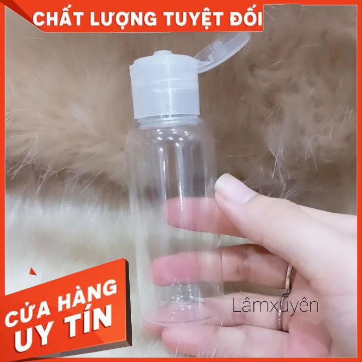 Bình chiết nắp bật_ hũ chiết hộp tròn