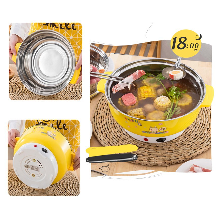 Nồi lẩu điện đa năng đường kính 26cm cực bền (Kingmart68)