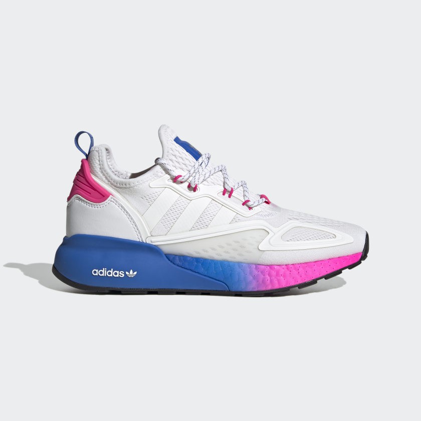 Giày Adidas ZX 2K - FY0605 - Trắng đế galaxy
