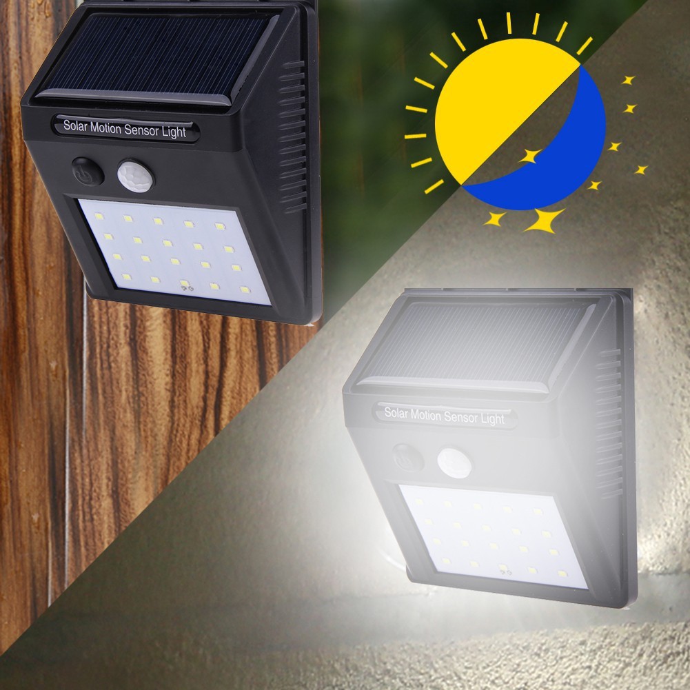 Đèn cảm biến năng lượng mặt trời - Solar motion sensor light SKU: L806