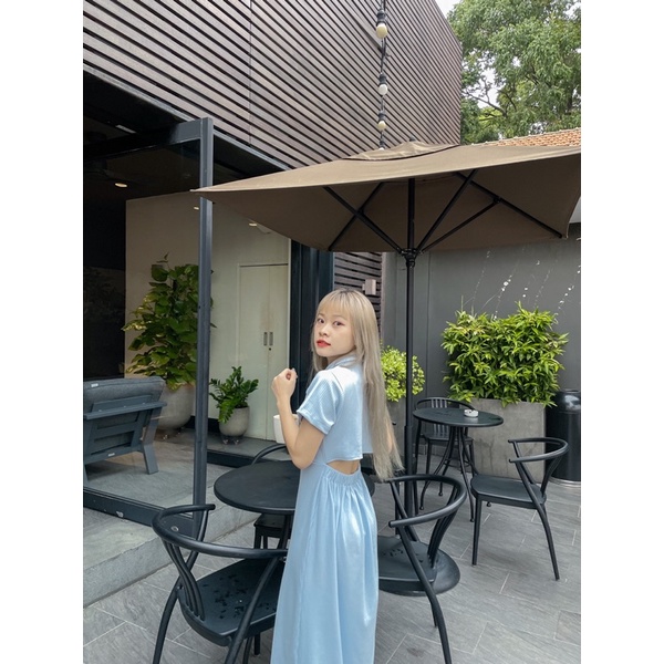 Hiroto Dress - Đầm thun hack dáng cut out eo - Remmus.vn