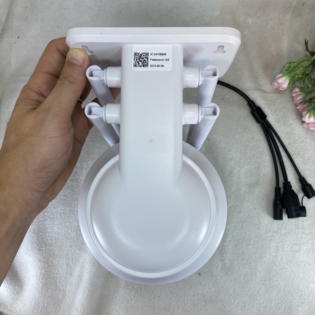Camera IP wifi ngoài trời PTZ YOOSEE full HD1080P cao cấp - soi đêm có màu, hàng đẹp Smarttnt.vn