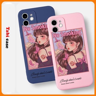 Ốp lưng viền vuông hoạt hình iPhone 13 12 11 Pro Max SE 2020 X XR XS ip 8 7 6 6S Plus Tb199