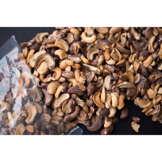 HẠT ĐIỀU RANG MUỐI VỠ HẠT CÒN VỎ LỤA 500gr