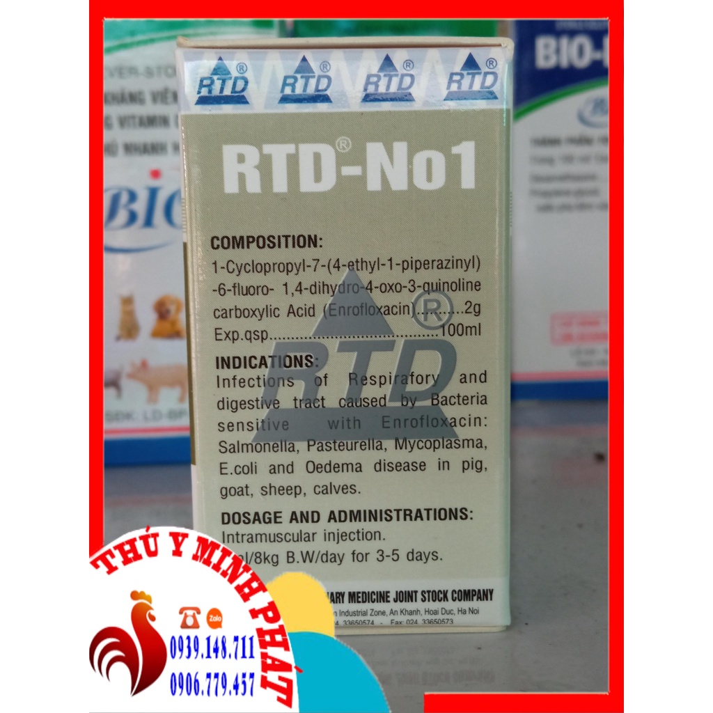 RTD-No1 (Sưng phù đầu) 20ml